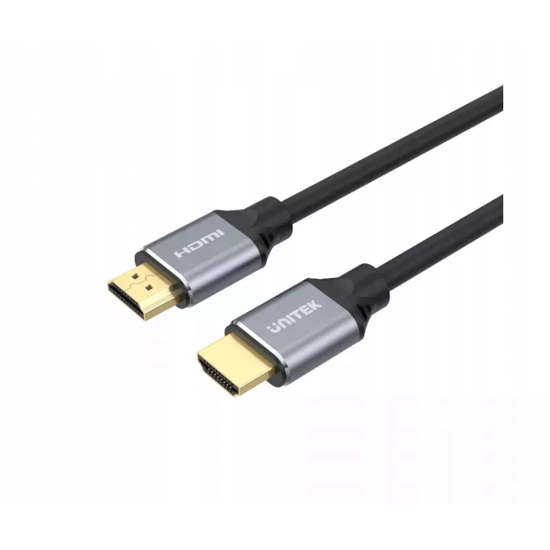 Unitek 8K HDMI 2.1 Ultra Speed 3 m kabelis, A tips vīr.-vīr., 48 Gbit/s, 60 Hz, melns