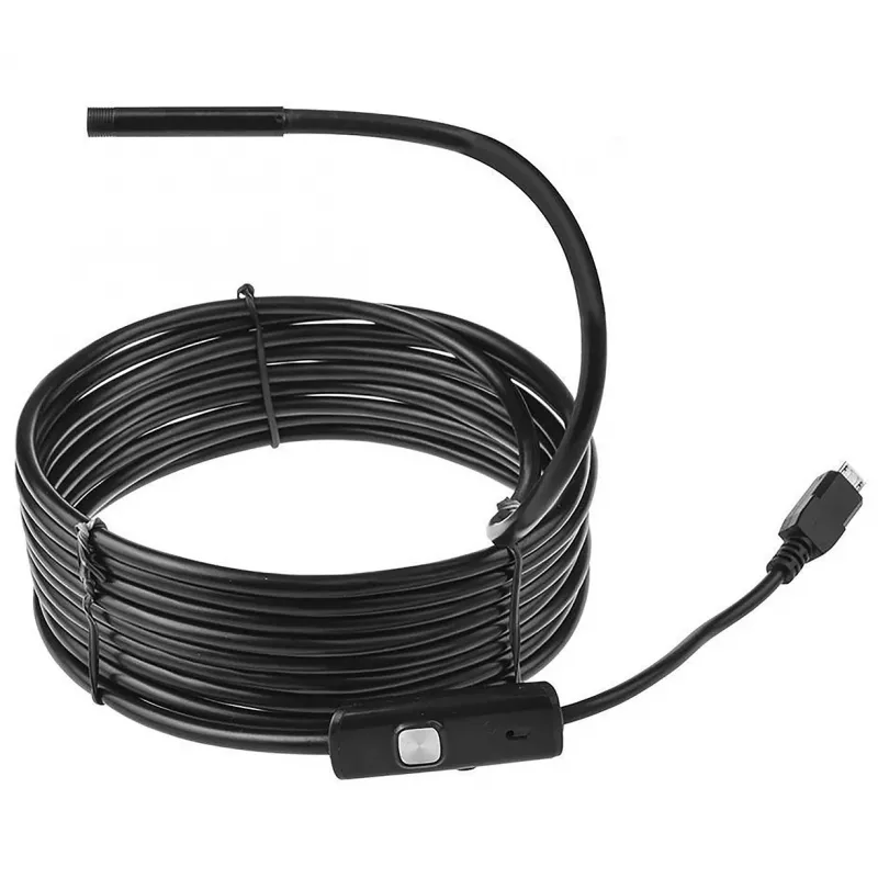 USB endoskops MEDIA-TECH ENDOSCOPE 66° CMOS, 640x480 30fps, IP67, 6 gaismas diodes, magnēts & āķis