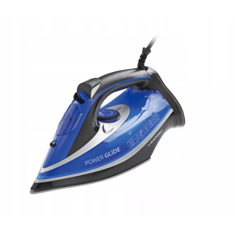 Blaupunkt HSI401 gludeklis Tvaika gludeklis Nerūsējošā tērauda zole 2600 W Zils, Balts