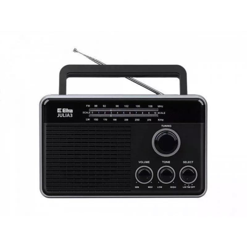 Eltra Radio Julia 3 melns