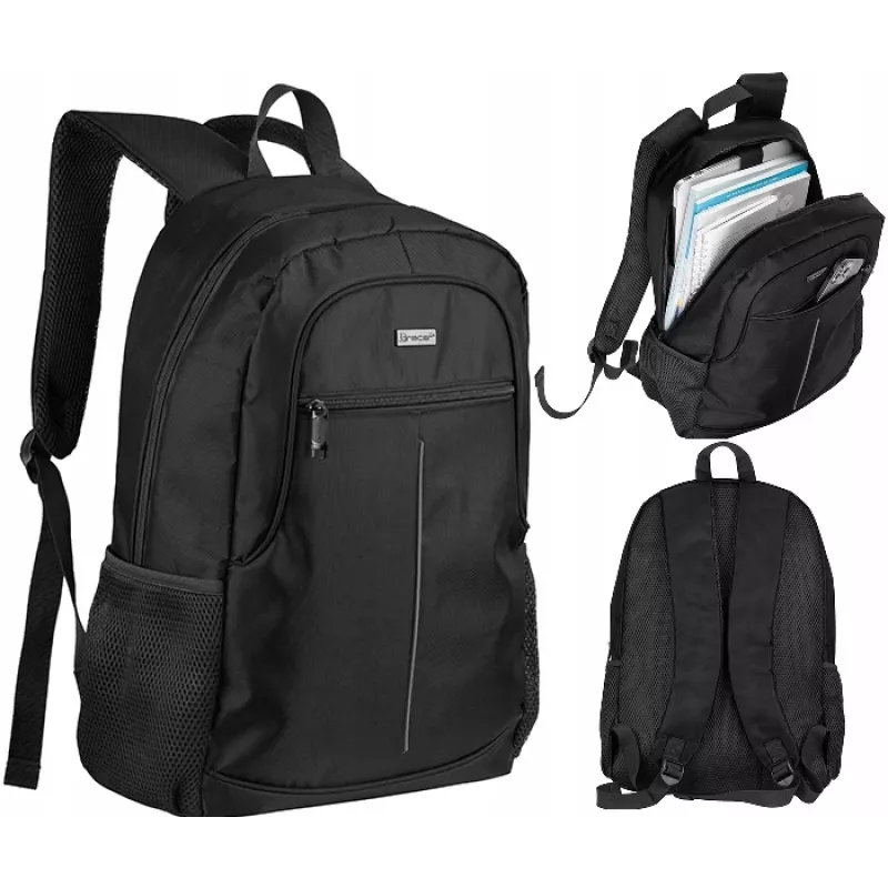 Laptop Backpack 15,6 Tracer City Carrier Melns