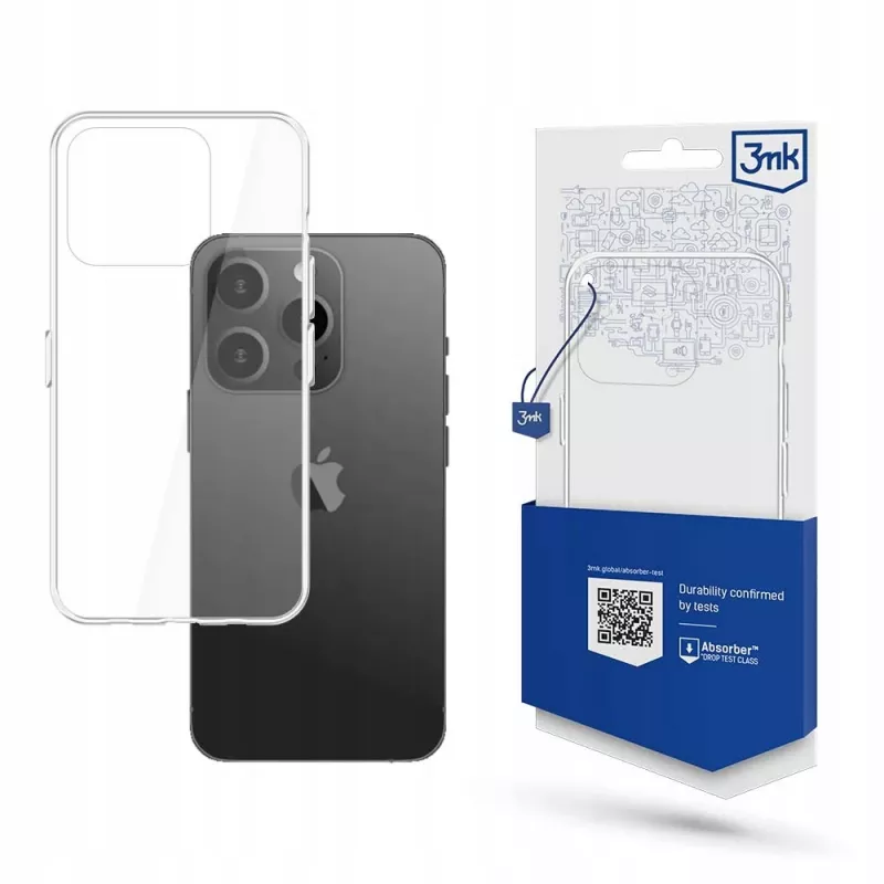 3MK Armor Case mobilā tālruņa maciņš 3MK Armor Case Saderība iPhone 15