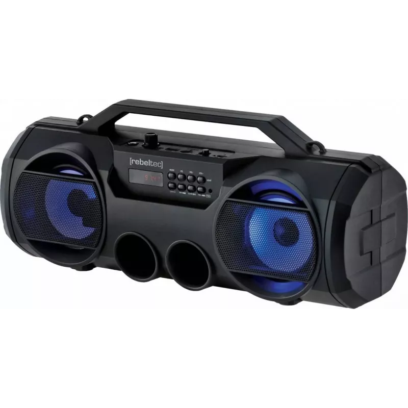 Portatīvs skaļrunis Rebeltec SoundBox 440, melns
