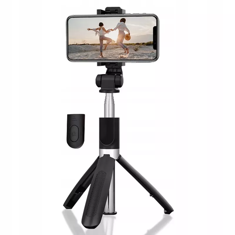 Statīvs MEDIA-TECH MT5542 Selfie Tripod 2in1 ar regulējamu augstumu, viegls