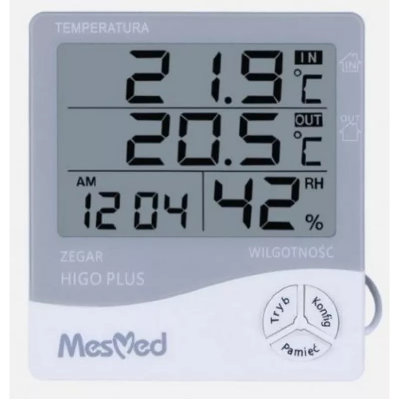 Digitālais higrometrs Mesmed MM-778 Higo Plus — temperatūras un mitruma displejs