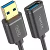 USB kabelis Unitek Y-C4030GBK 3 m USB 3.1 Type-A – Type-B (datu pārraide un uzlāde)