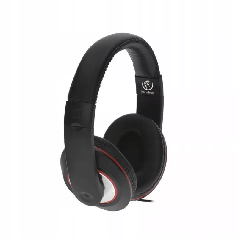 Rebeltec austiņas vadu Fide Over-Ear melnas