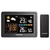 Laika stacija BLAUPUNKT WS30BK ar bezvadu āra sensoru, krāsu LCD, pulksteni, modinātāju, barometru, °C, 1 sensors