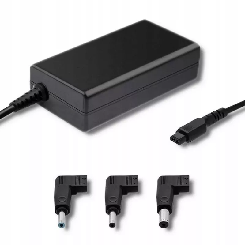 Strāvas adapteris Qoltec 51758 Indoor 65 W melns