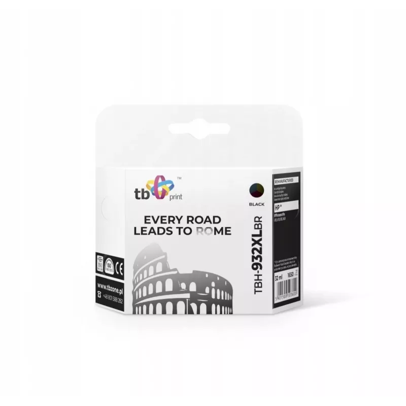 Tintes kasetne HP Ps Pro 8100 TBH-932XLBR Bk Ref.