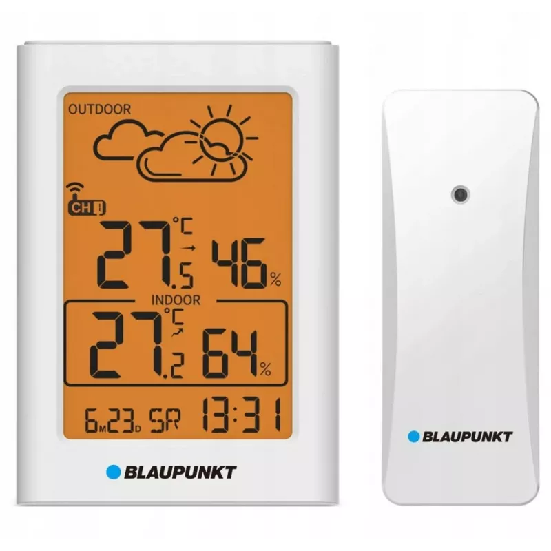 Bezvadu skaļrunis BLAUPUNKT WS15WH Bluetooth pārnēsājams, balts, modelis RTVBLWS002