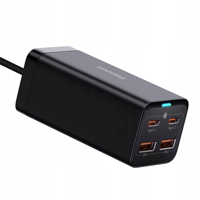 Baseus GaN3 100/ 65W galda lādētājs Quick Charge QC 3.04.0 USB C Type C tālruņa lādētājs priekš IPhone15 Huawei Xiaomi MacBook klēpjdatora
