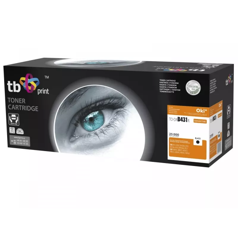 Tb Print TO-DRB431R Printer Melns