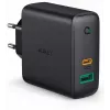 PA-D3 sienas lādētājs 2xUSB Power Delivery (1xUSB+1xUSB C) 5.4A 60W Dynamic Detect