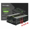 Qoltec Monolith strāvas adapteris/invertors Auto 4000 W Melns