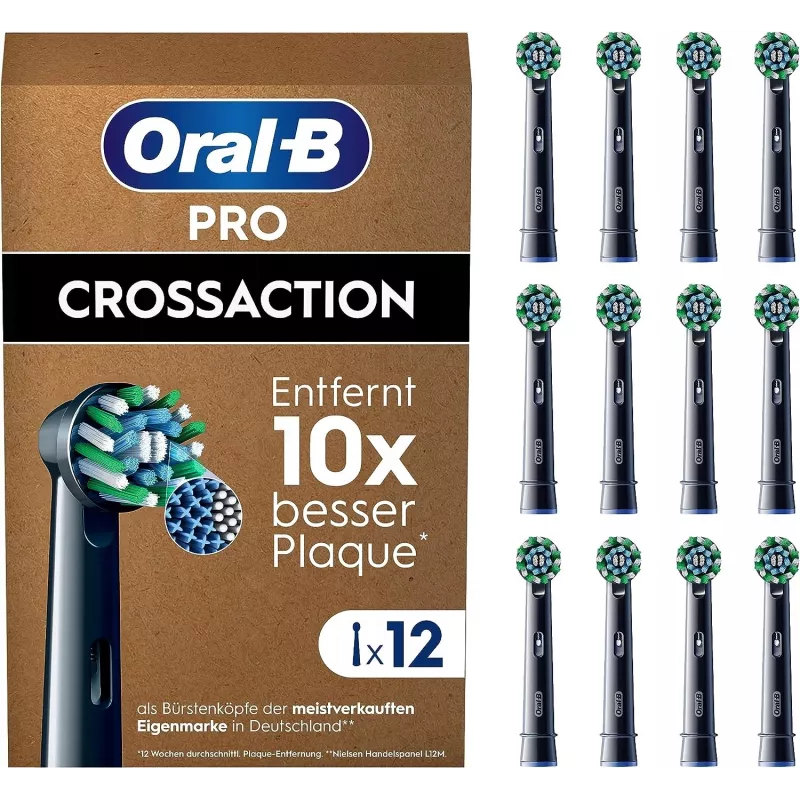 Oral-B Pro CrossAction nomaiņas birstu galviņas, 12 gab.