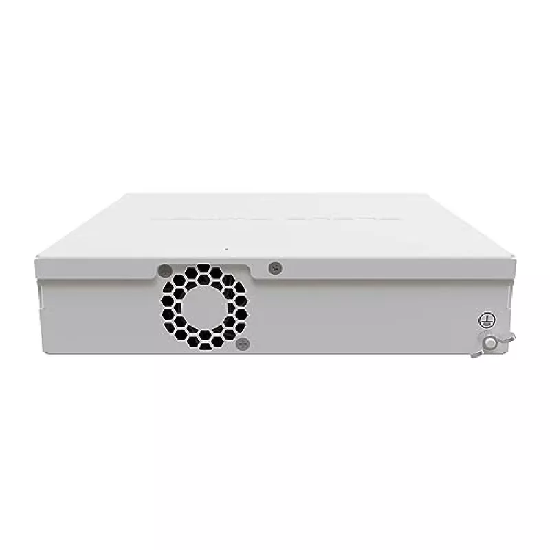 Pārvaldāms L3 slēdzis MikroTik CRS310-8G+2S+IN — 8× 2.5G RJ-45, 2× SFP+, PoE, 1U rack montāža, Balts