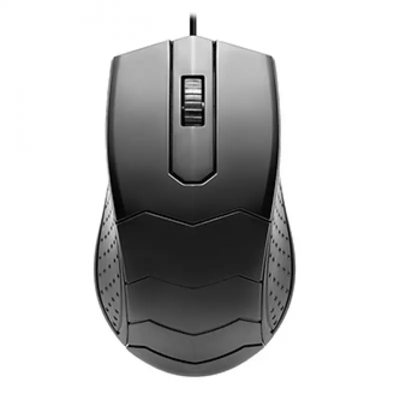 Optiskā pele abām rokām DEFENDER HIT MB-530 — 1000 DPI, USB Type-A, melna, 1,5 m vads