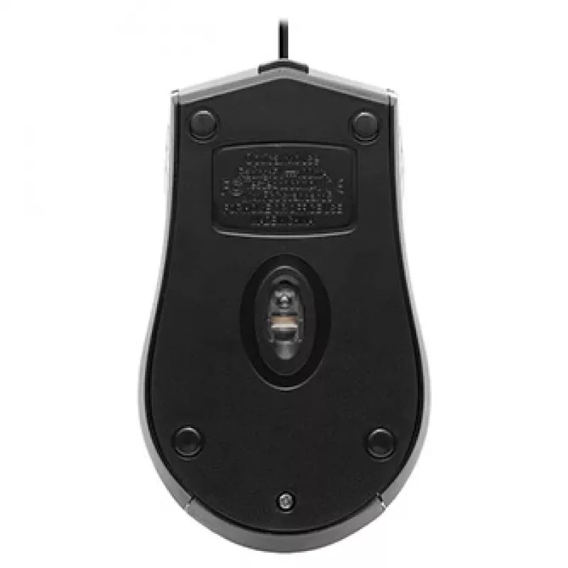Optiskā pele abām rokām DEFENDER HIT MB-530 — 1000 DPI, USB Type-A, melna, 1,5 m vads