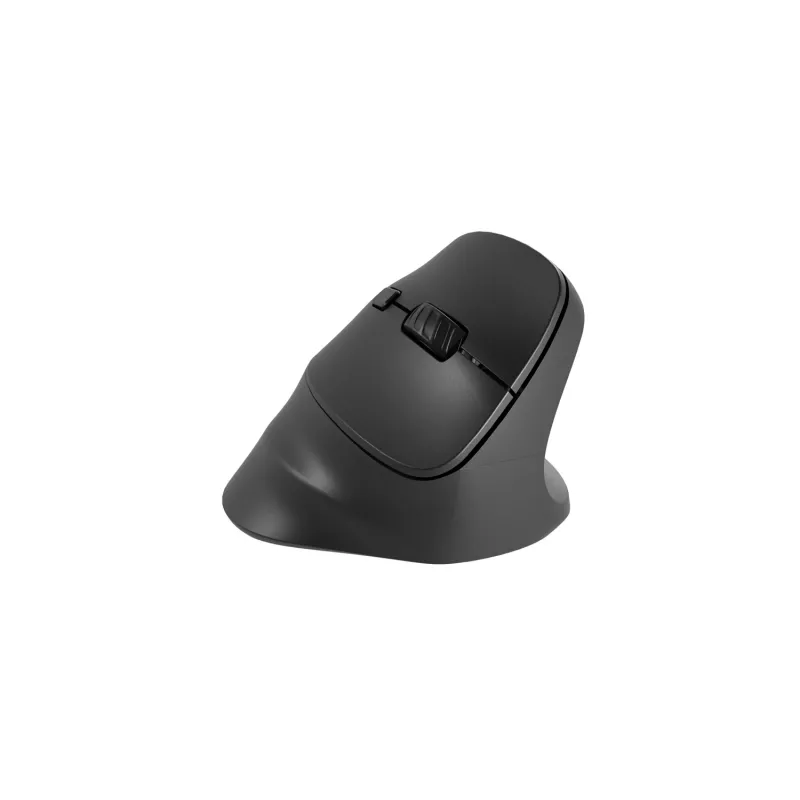 Bezvadu optiskā pele NATEC CRAKE 2 — Bluetooth 5.2, 2400 DPI, 6 pogas, labā roka, melna