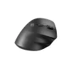 Bezvadu optiskā pele NATEC CRAKE 2 — Bluetooth 5.2, 2400 DPI, 6 pogas, labā roka, melna