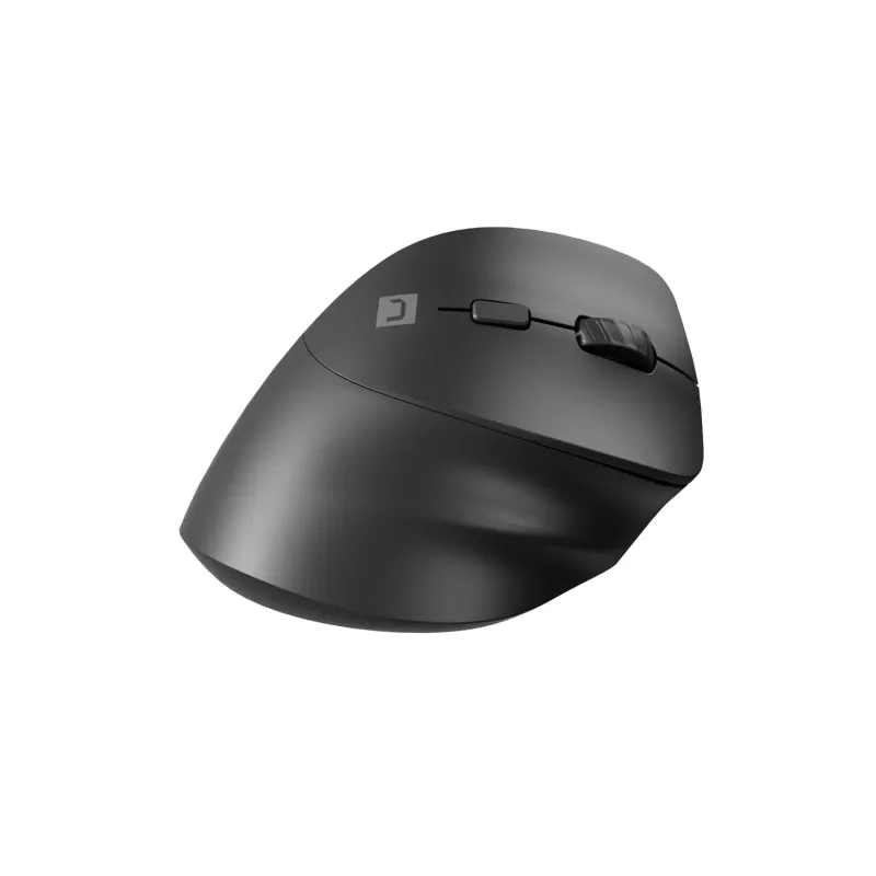 Bezvadu optiskā pele NATEC CRAKE 2 — Bluetooth 5.2, 2400 DPI, 6 pogas, labā roka, melna