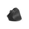 Bezvadu optiskā pele NATEC CRAKE 2 — Bluetooth 5.2, 2400 DPI, 6 pogas, labā roka, melna
