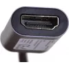 UNITEK V1420A Video kabeļa adapteris 0,15 m USB Type-C HDMI Pelēks