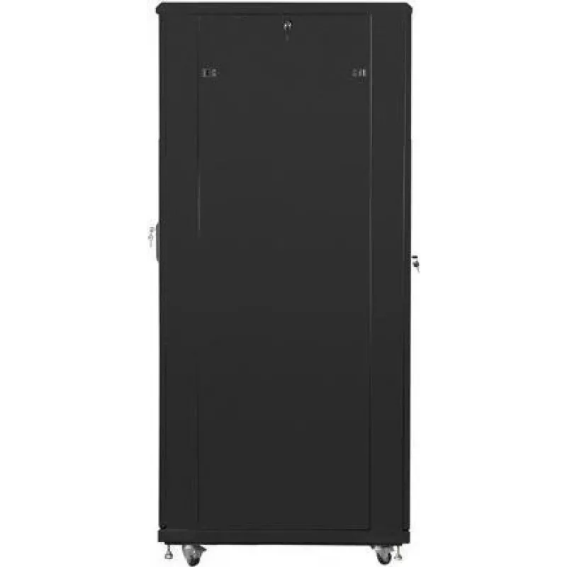 Brīvi stāvoša montāžas skapis LANBERG FF01-8042-23B 42U 19 collu 800×1000 mm Melns, 121 kg kravnesība