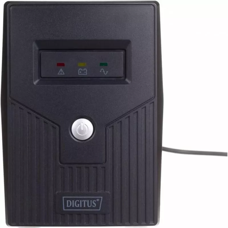 Digitus DN-170064 nepārtrauktās barošanas avots (UPS) Line-Interactive 0.8 kVA 480 W 2 AC kontaktligzdas