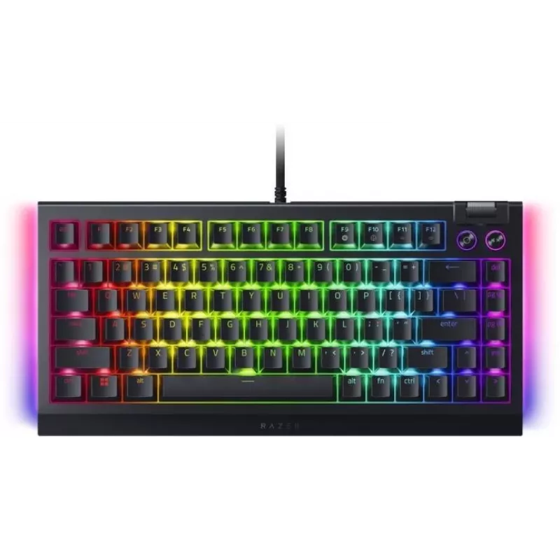 Klaviatūra Razer MelnsWidow V4 spēļu USB QWERTY US English melna