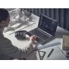 Austiņas Bang & Olufsen Beocom Portal vadu bezvadu Bluetooth melnas