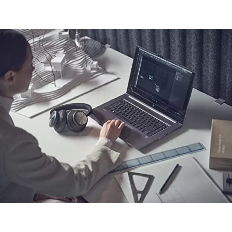 Austiņas Bang & Olufsen Beocom Portal vadu bezvadu Bluetooth melnas