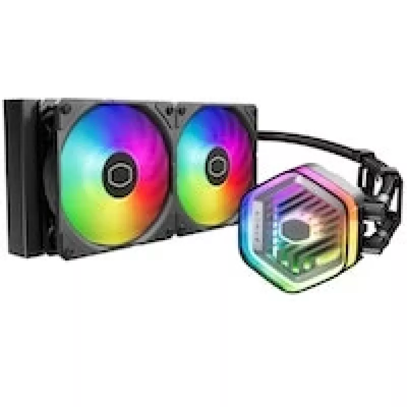 COOLER MASTER MasterLiquid MLX-D24M 240mm ARGB šķidruma CPU dzesētājs