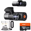 Auto videoreģistrators VANTRUE N5 Nexus 5 — 4 kanālu videoreģistrators, 2592×1944 galvenais, 160° priekšējais/salona, GPS, Wi‑Fi, IPS displejs, MicroSD līdz 512 GB