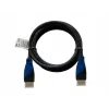 HDMI kabelis SAVIO CL-48 2 m, HDMI 1.4, 4K (4096x2160), ARC, Ethernet, zeltīti kontakti