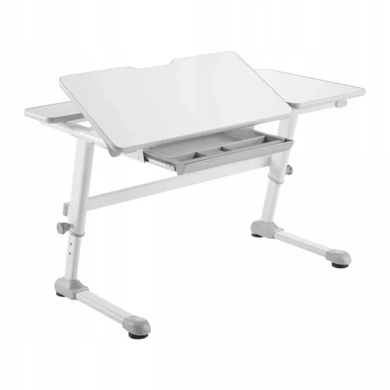 Ergo Office bērnu ergonomiskais regulējama augstuma galds, pelēks, maks. 100 kg, ER-417 2gz