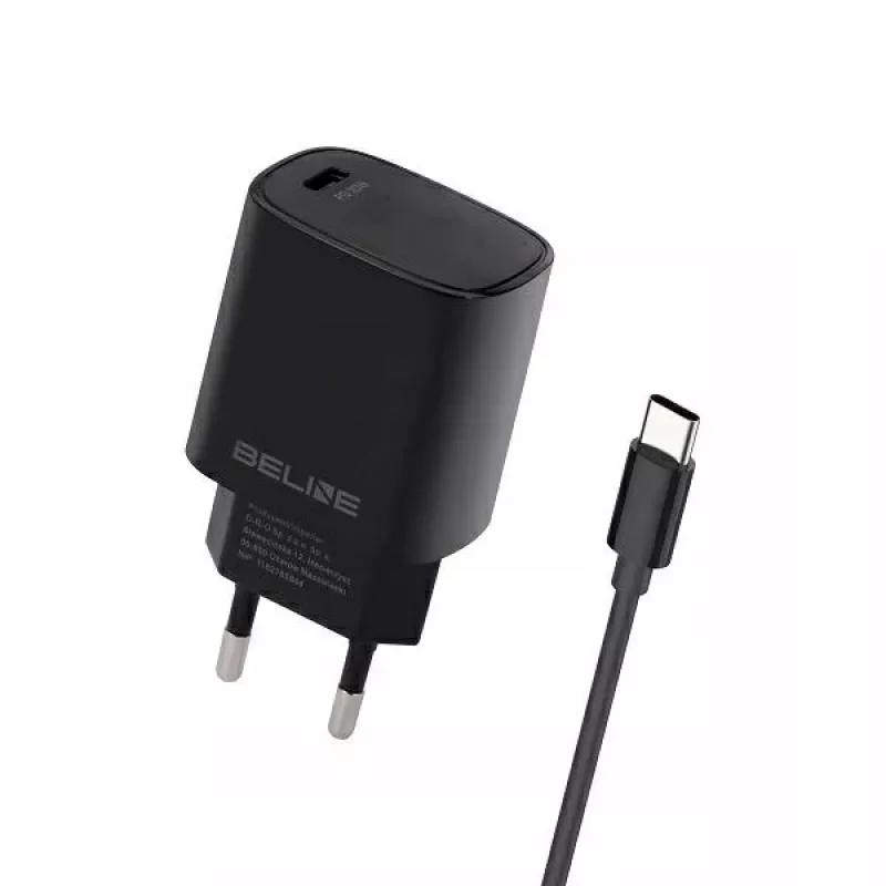 Lādētājs 20 W USB-C Beline Beli02164 ar USB-C kabeli