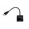 iBox IAHV01 HDMI–VGA adapteris, melns