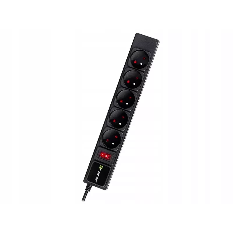 Pārsprieguma aizsargs TRACER PowerGear Tracer 47138 5 m Melns vads ar 5 m kabeli
