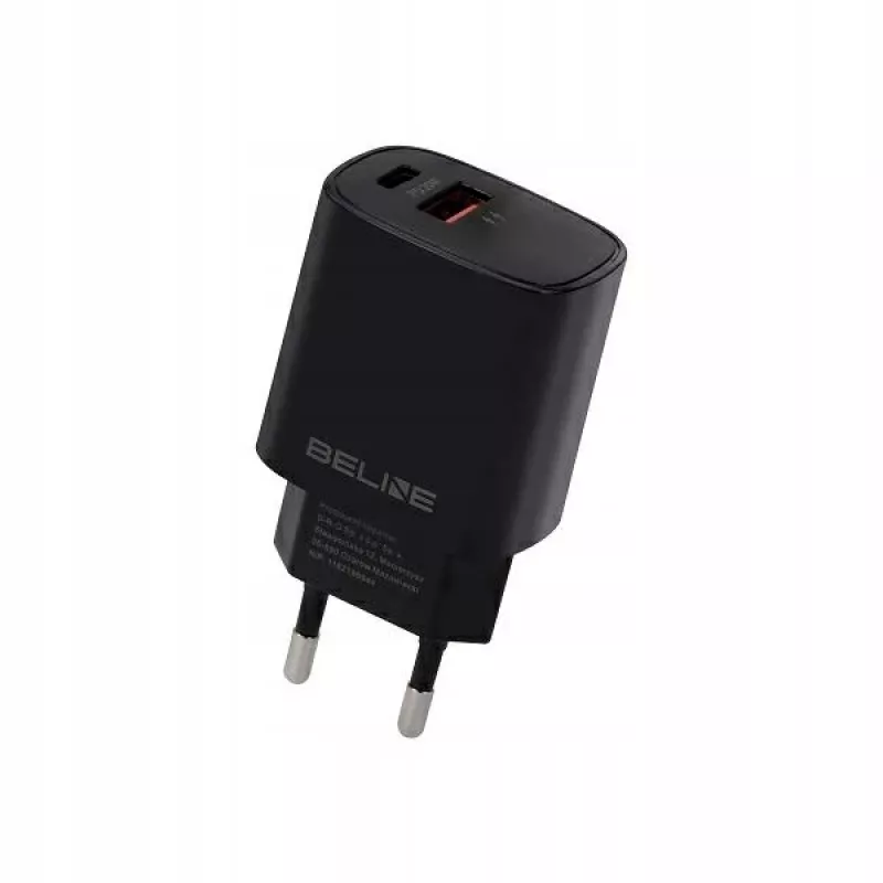 Lādētājs Beline Beli02159 — 20W USB-C un USB-A PD/QC saderīgs