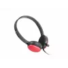 Austiņas ar mikrofonu Ugo USL-1222 Sarkanā