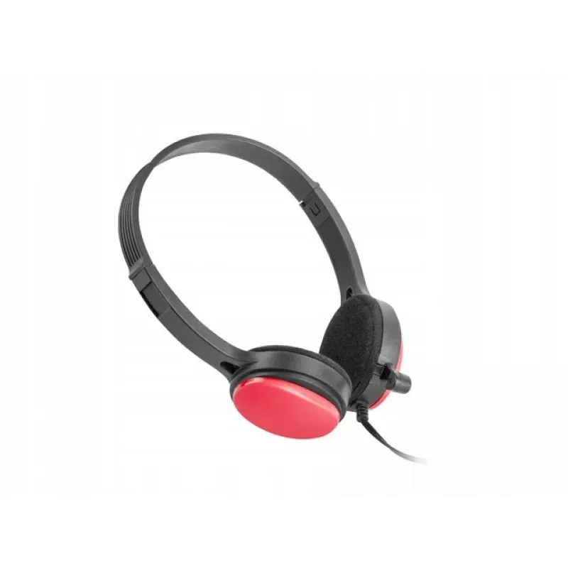Austiņas ar mikrofonu Ugo USL-1222 Sarkanā