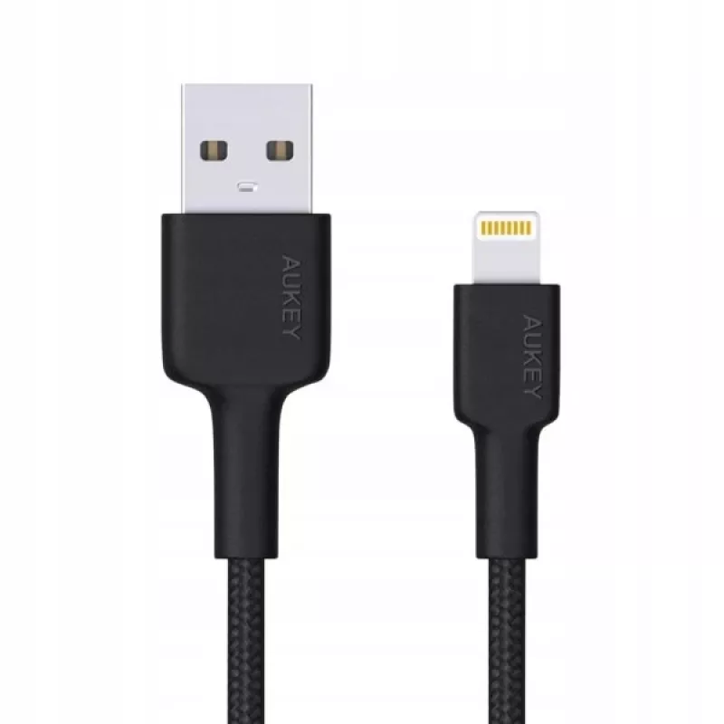 Lightning kabelis AUKEY CB-AL05 1 m melns