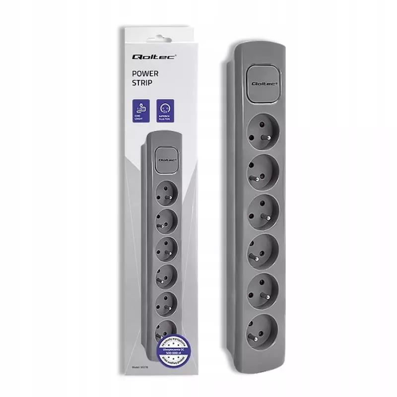 Qoltec 50277 Product pelēka
