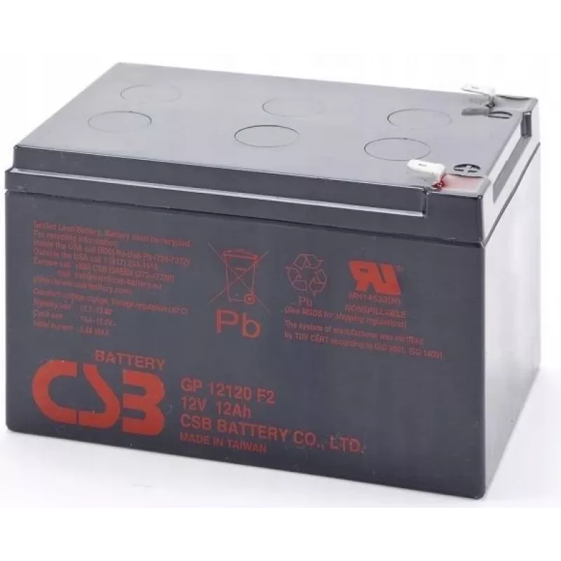 Jauns CSB akumulators 12Ah 12V oriģināls APC UPS