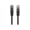 LANBERG Cat6 RJ-45 komutācijas kabelis PCF6-20CC-0200-BK, 2 m, F/UTP, CCA, 250 MHz, 10 Gbit/s, melns
