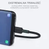 USB-C uz USB-A kabelis Aukey CB-CA2, neilona pinums, ātrā uzlāde 3A, 1 m