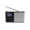 Galda DAB+ radio Eltra modelis sudraba krāsā
