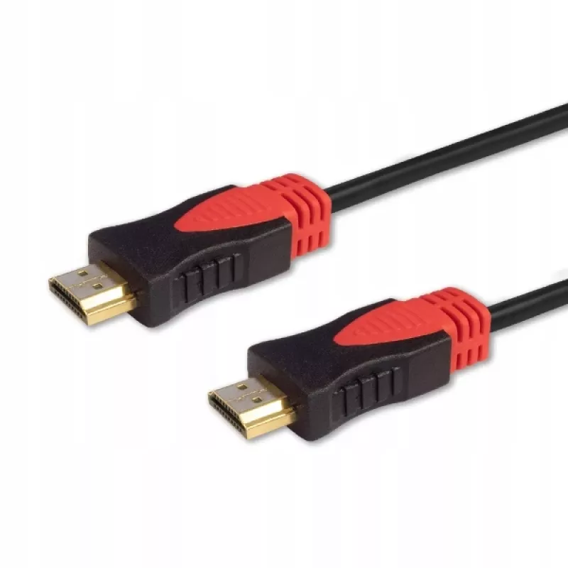 Savio CL-140 HDMI kabelis 7,5 m HDMI Type A (standarta) Melns,Sarkans